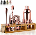 Barillio Rose Gold Bartender Kit - 23-Pc Stainless Steel Set