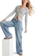 AEROPOSTALE Womens Carpenter Baggy Jean - 90s Baggy Fit