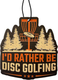 Long-Lasting Funny Frisbee Golf Air Freshener Pack