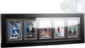 Trading Card Display Frame - Wall Mount Card Case for 5 Cards