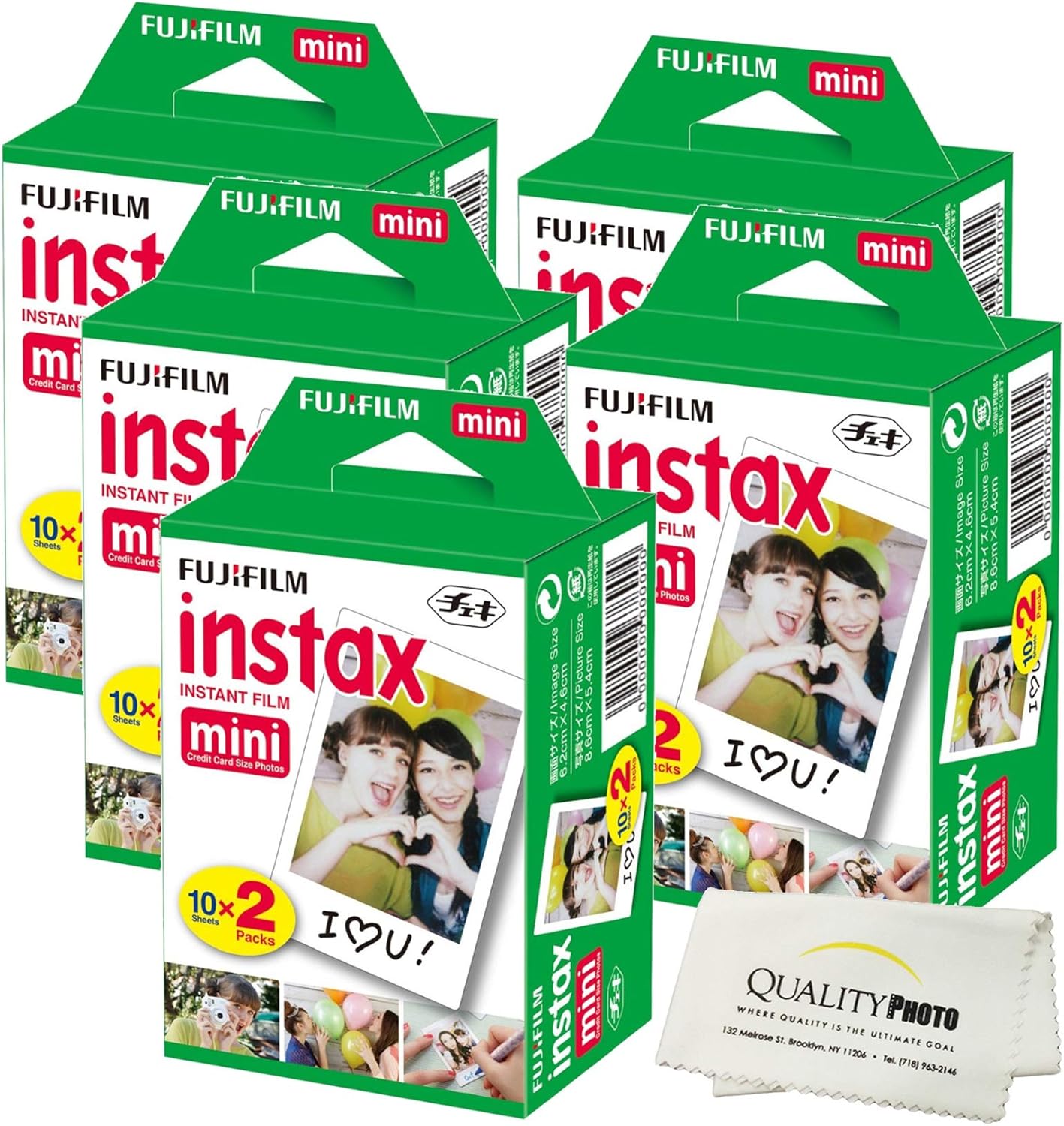 Fujifilm INSTAX Mini Instant Film for Mini 8 & Mini 9 Cameras
