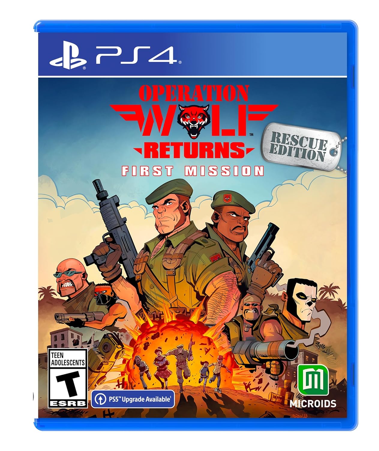 Operation Wolf Returns: First Mission - Rescue Edition for PS4