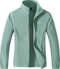 Women's Lightweight Full Zip Polar Fleece Jacket - Soft Outdoor Layer