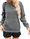 AUSELILY Womens Long Sleeve Sweatshirt Casual Crewneck (Style LCGN)