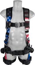 Full Body Safety Harness with Suspension Trauma Straps - Aluminum