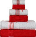 Elegant Comfort Premium Cotton 6-Piece Towel Set - Plush Turkish
