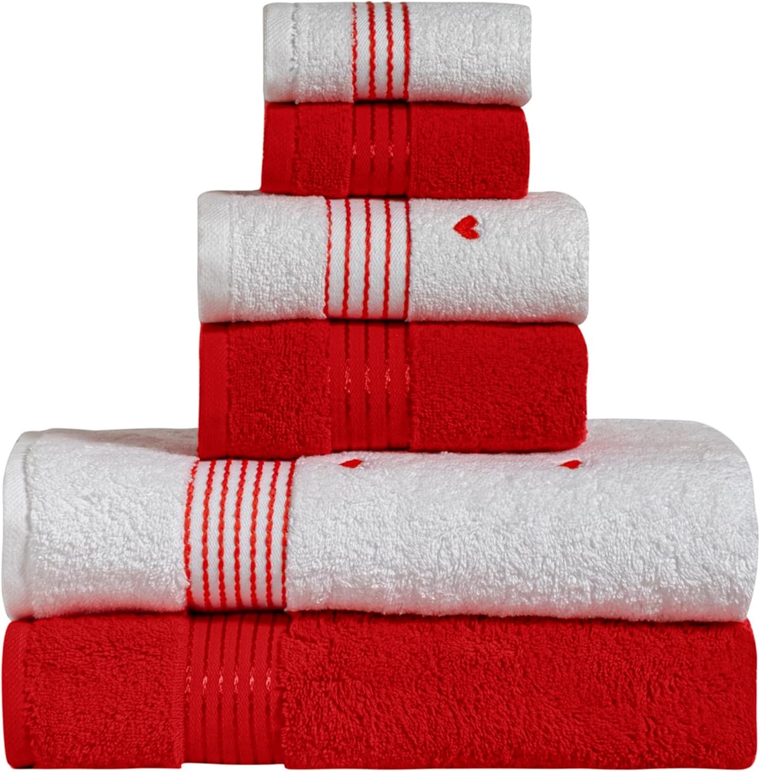 Elegant Comfort Premium Cotton Towel Set - 100% Turkish Cotton