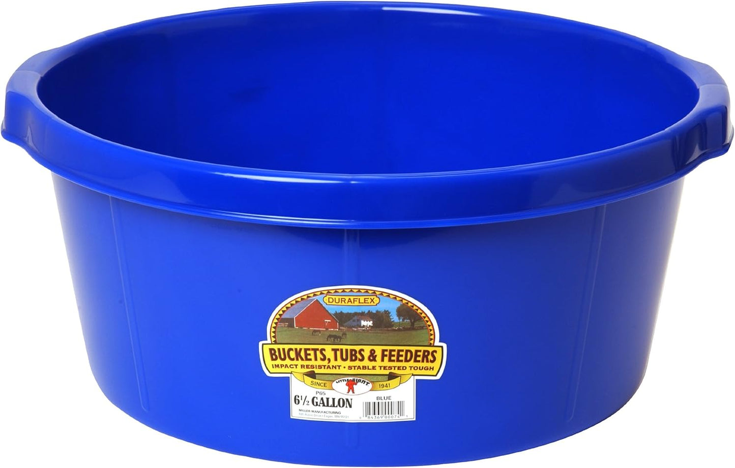 Durable Plastic All-Purpose Tub for Livestock and Pets