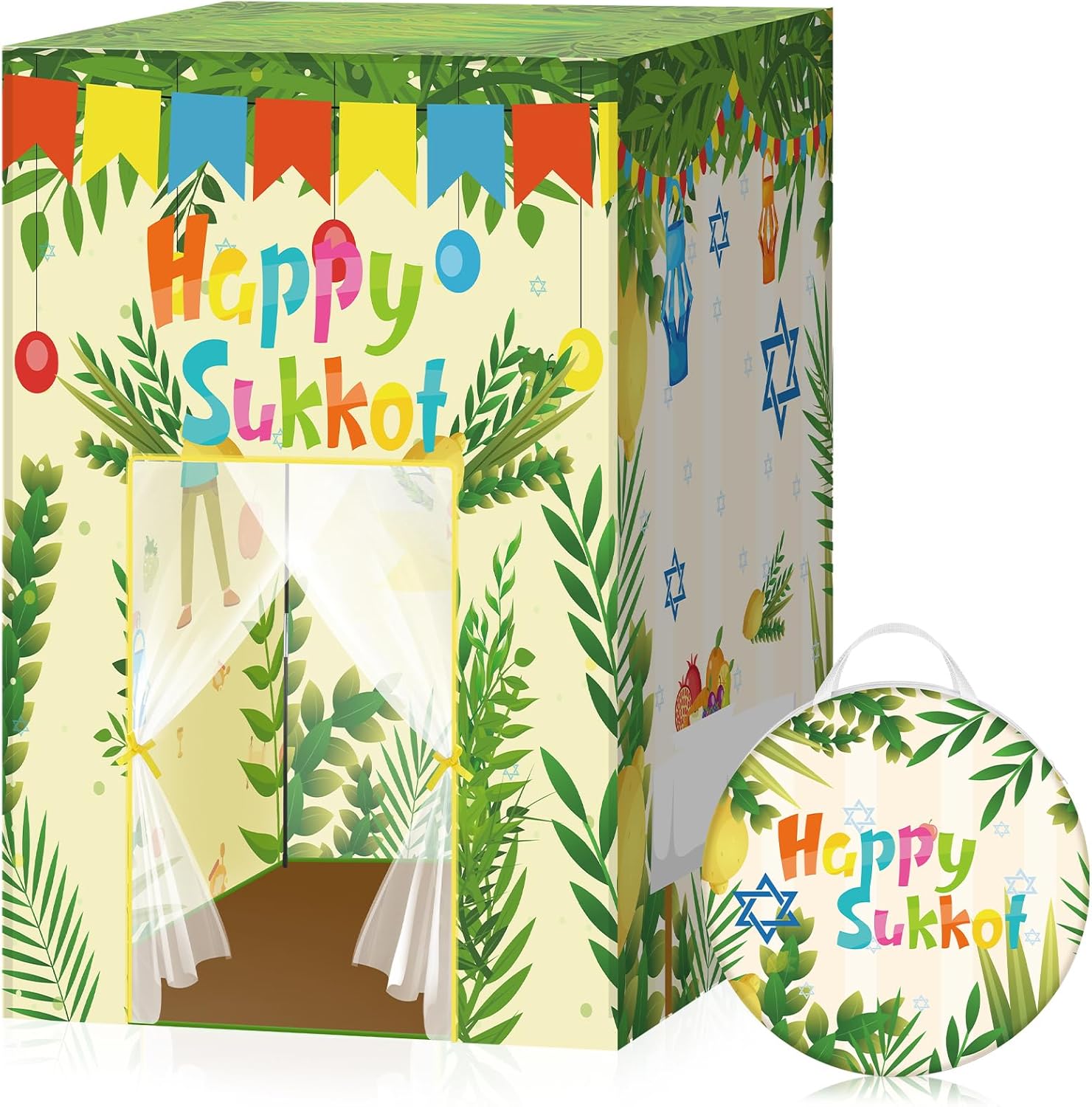 Windyun Large Sukkot Tent for Fun Family Celebrations