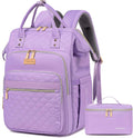 Lunch Backpack for Women with Lunch Box - 15.6 in Laptop Backpack