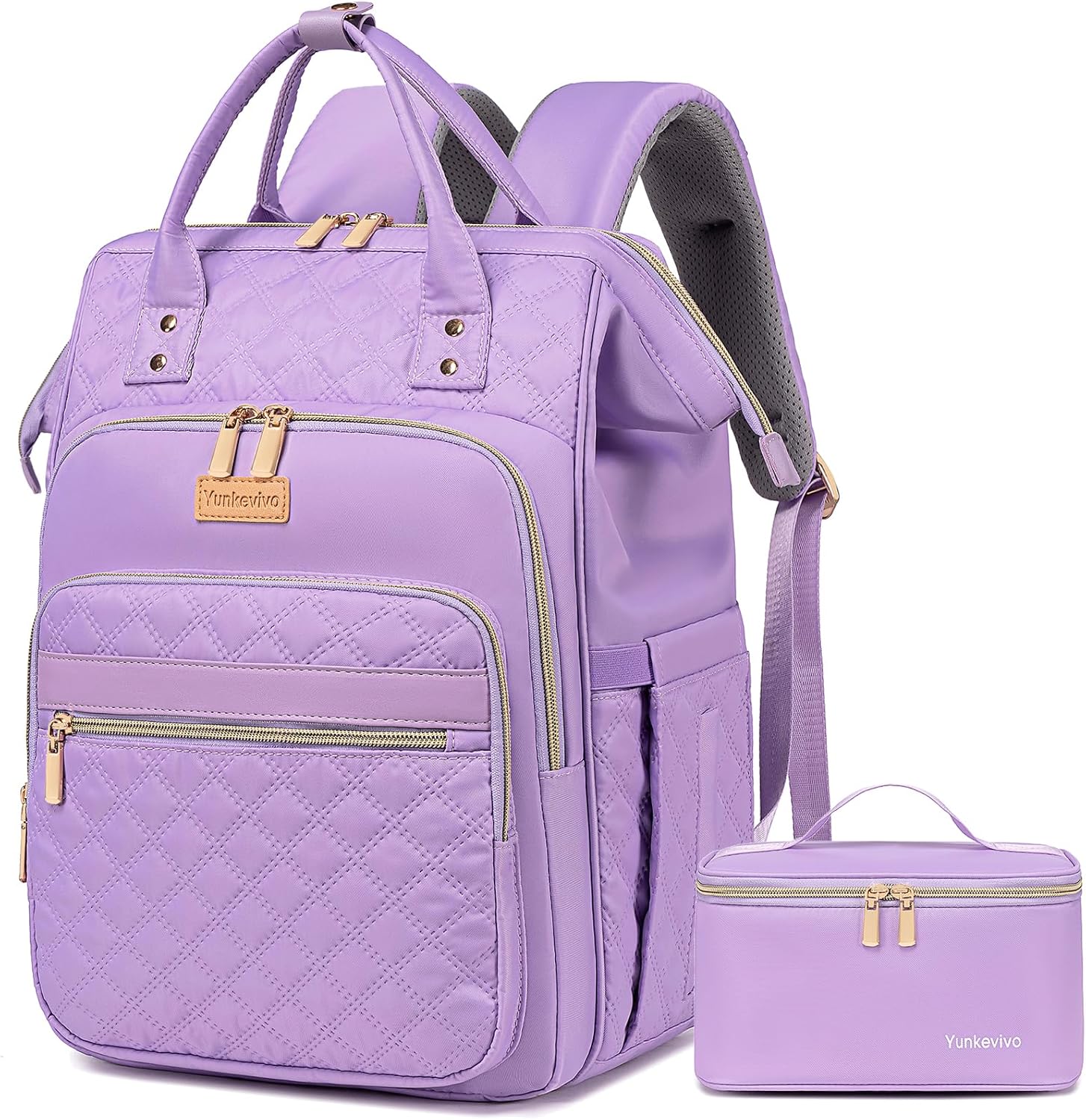 Stylish Lunch Backpack for Women with Insulated Cooler Bag