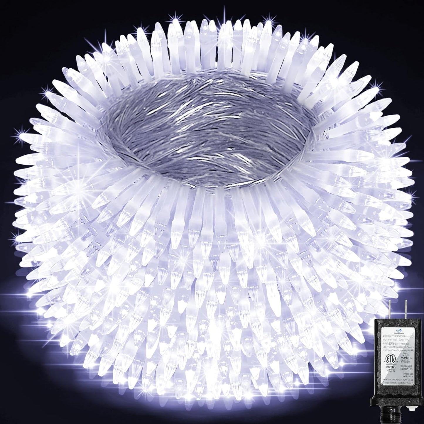 1500 LED Christmas String Lights for Indoor Outdoor Decor