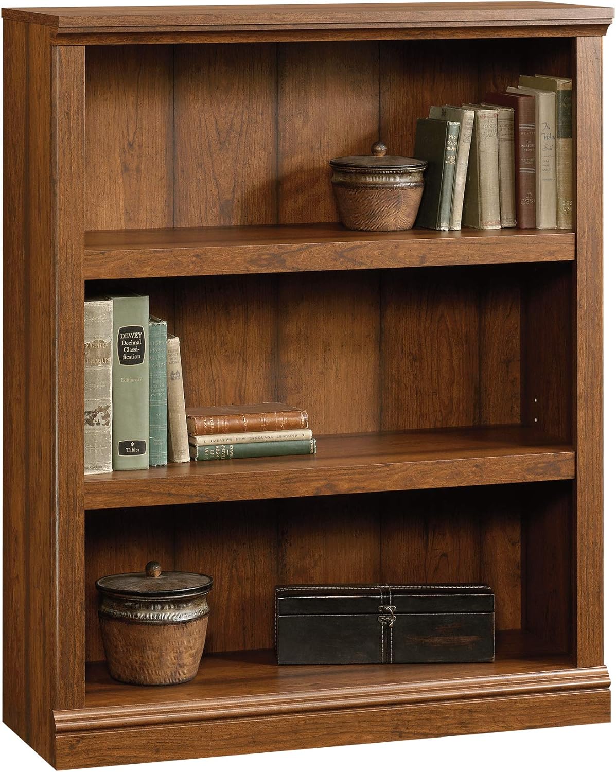 Versatile 3-Shelf Bookcase for Stylish Storage Solutions