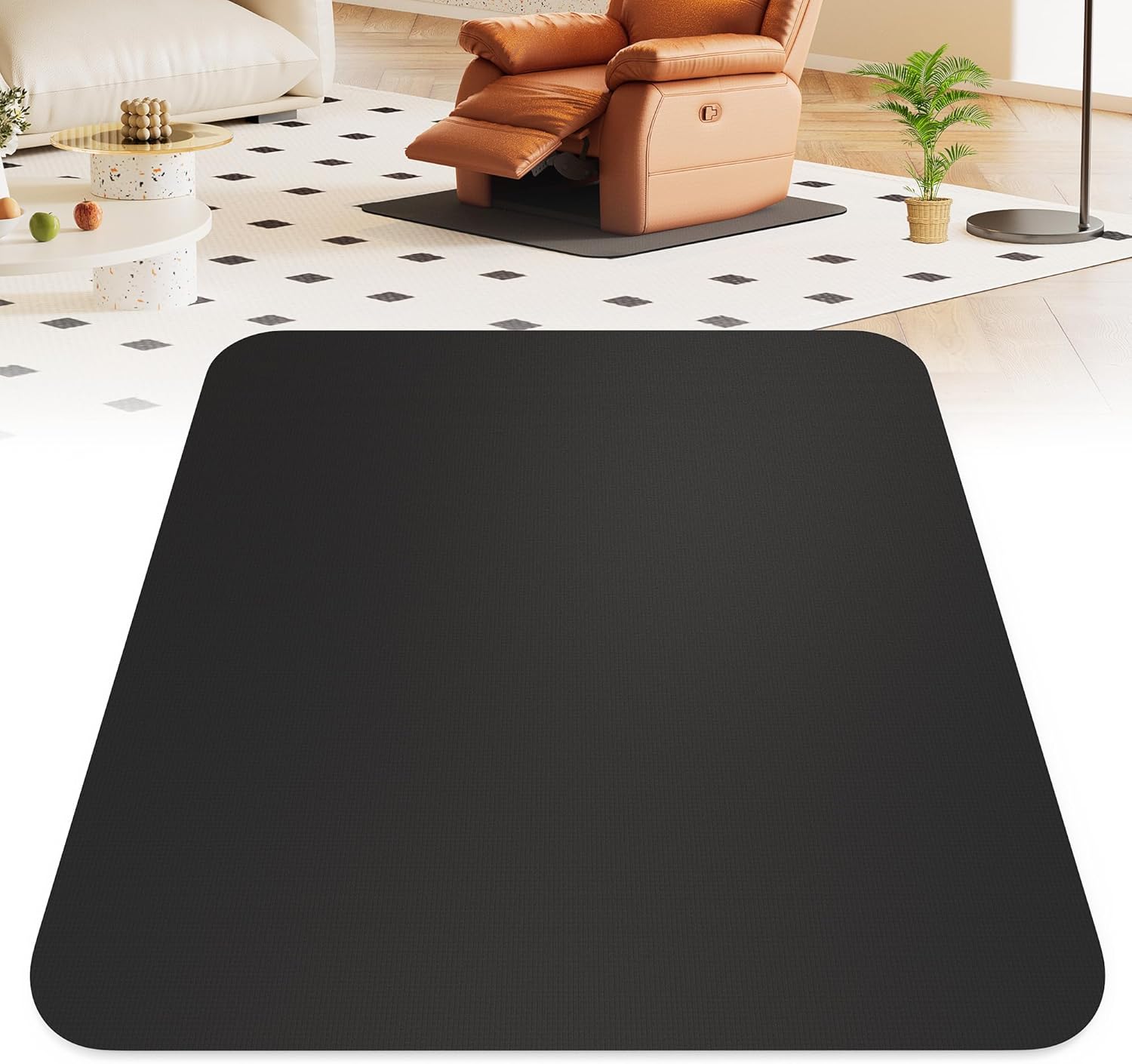 Non Slip Recliner Pads - Stop Sliding on Hardwood!