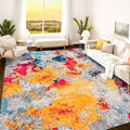 Istana 9x12 Area Rug - Foldable Washable Soft Microfiber Rug