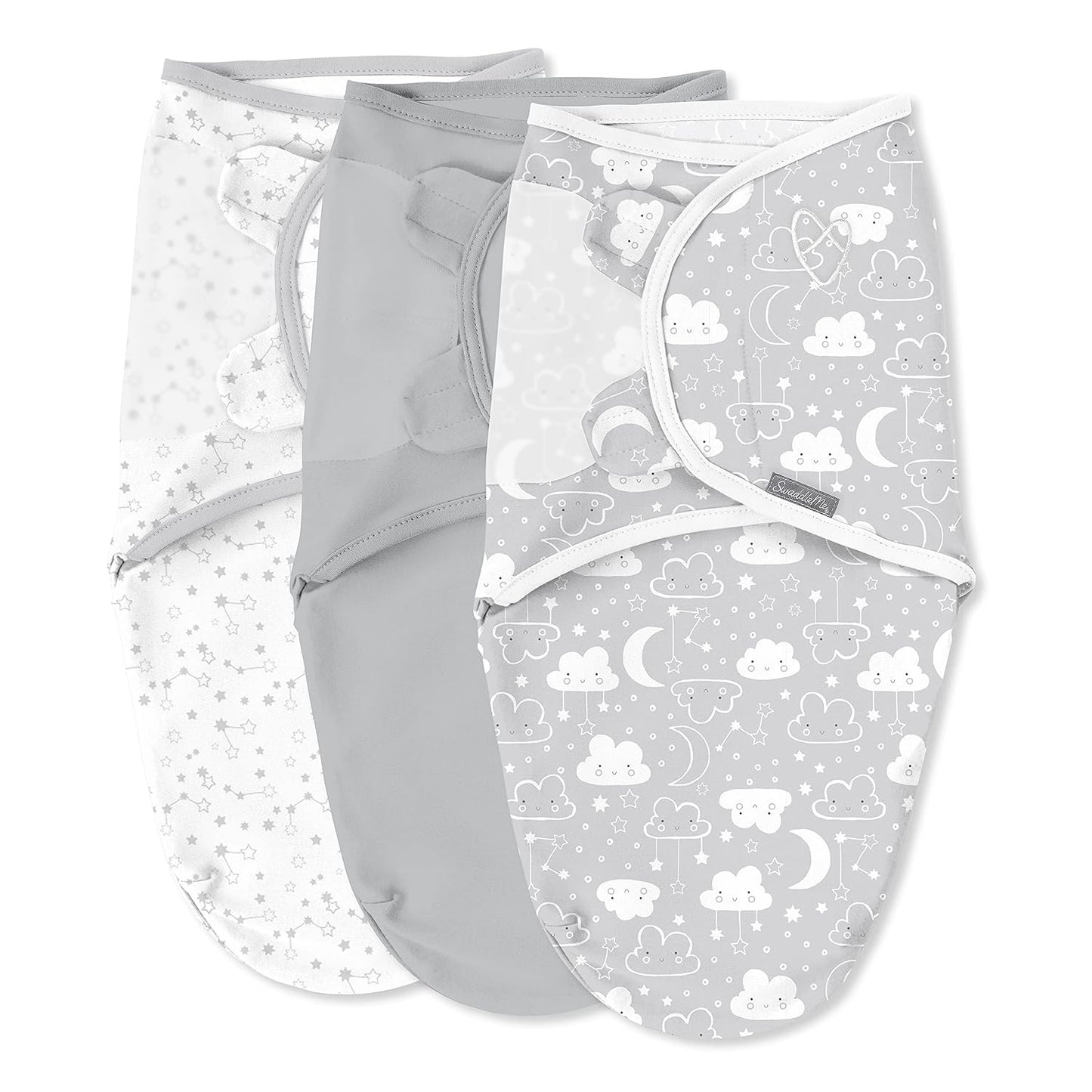 SwaddleMe Original Swaddle for Infants - 3-Pack, Starry Night