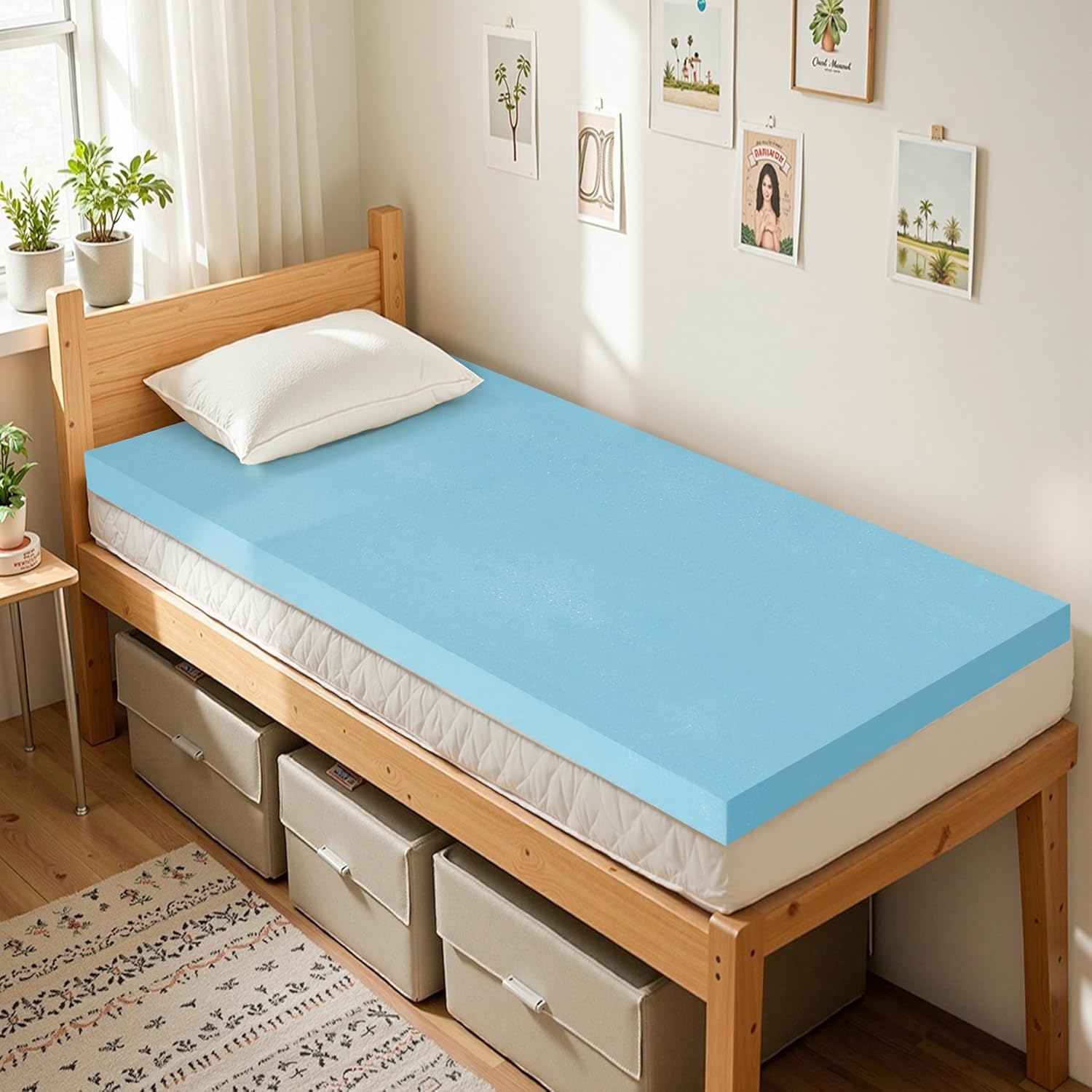 SyMax Twin XL Mattress Topper for Ultimate Comfort and Support