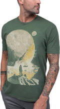 Vintage Graphic Tee for Men - Relaxed Soft Wash T-Shirt