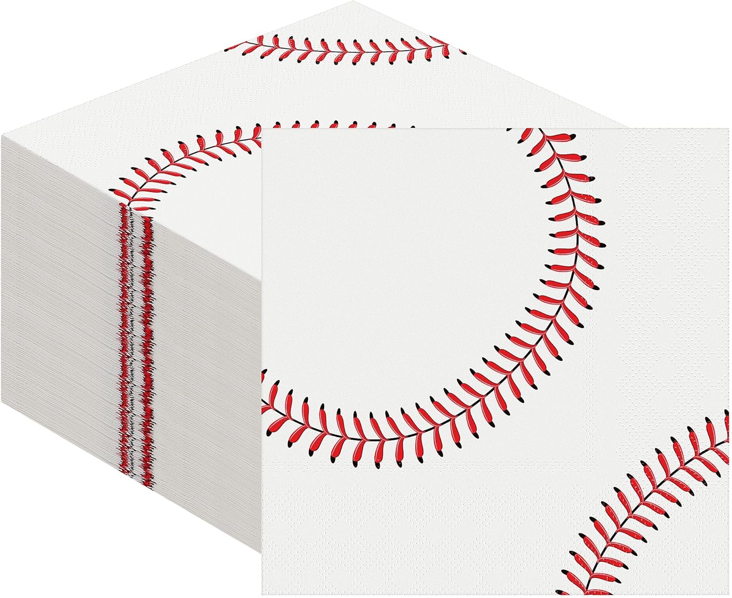 Baseball Party Napkins - 96 Pieces Disposable Fun!