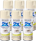 Gloss Almond Spray Paint 6-Pack - Painter's Touch 2X Ultra Cover