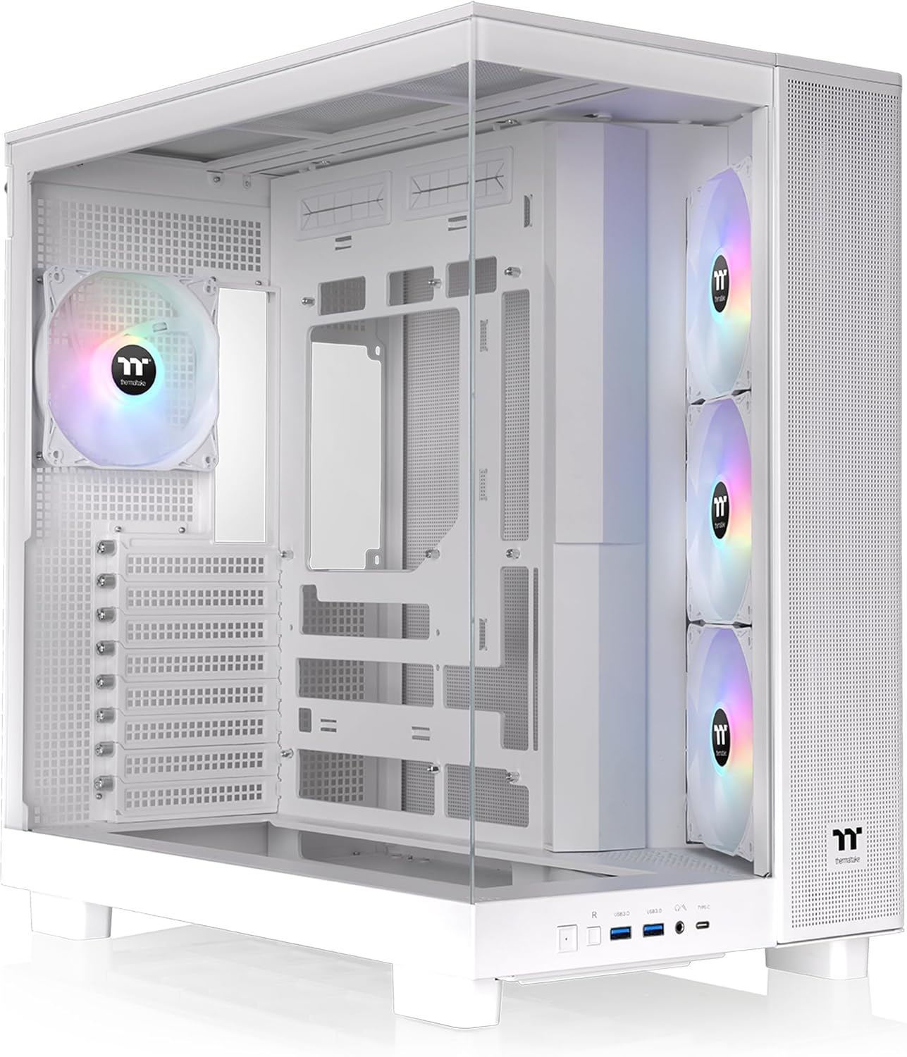 Thermaltake View 380 XL TG ARGB Case with 4 ARGB Fans Included