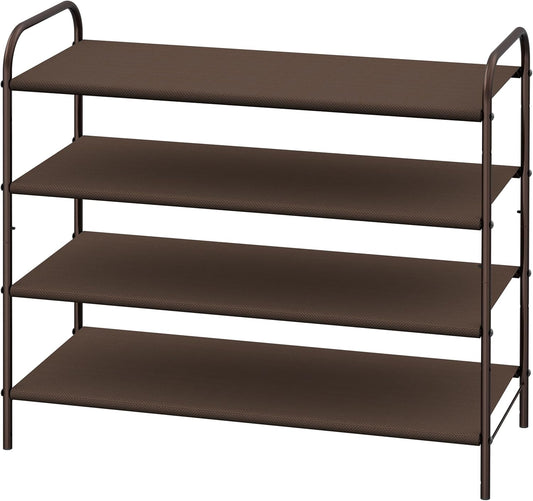 4-Tier Shoe Rack Storage Organizer for Efficient Shoe Management