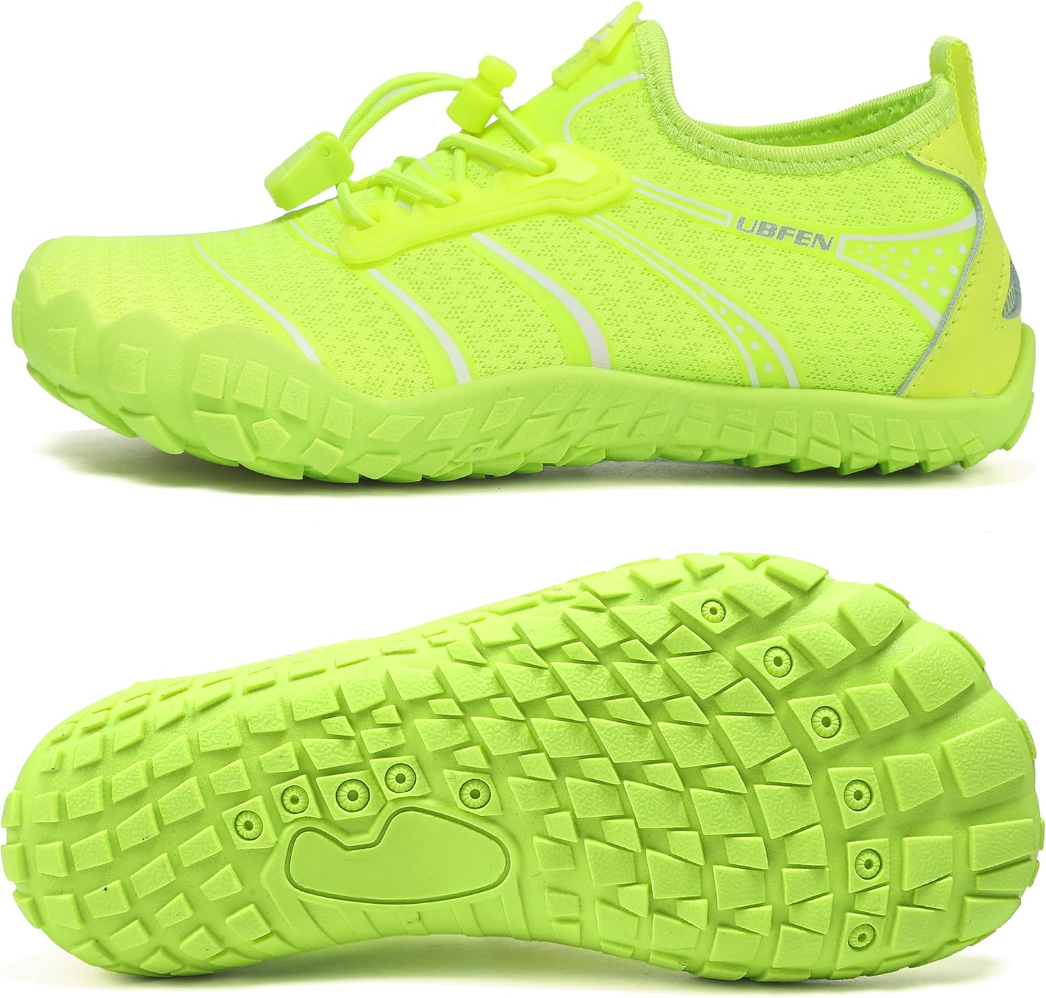 UBFEN Water Shoes for Kids - Quick Dry Aqua Socks for Beach Fun