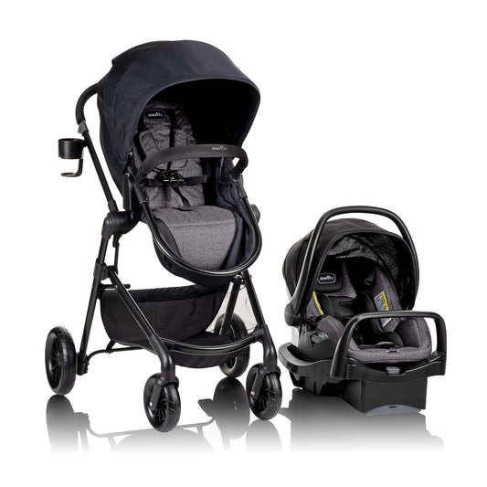 Evenflo Pivot Travel System: LiteMax Infant Car Seat for Enhanced Safety