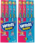 Nerds Rope Candy Variety Box, Rainbow & Very Berry - Pack of 32