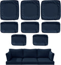 8 pcs Outdoor Cushion Slipcovers 8-Piece Set - All-Weather Patio