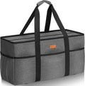 Stand Up Extra Large Utility Tote Bag with Lid - Stable 50L Carry