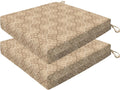Honeycomb Outdoor Seat Pads 20 x 20 - 4in Thick Patio Cushions