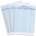 Patient Sign-In Sheets 125 Pack - HIPAA Compliant Carbonless Labels