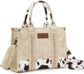 Montana West Cow Print Tote Bag for Women Stylish and Functional