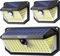 TECKNET Super Bright Solar Lights Outdoor 3 Pack - Motion Sensor