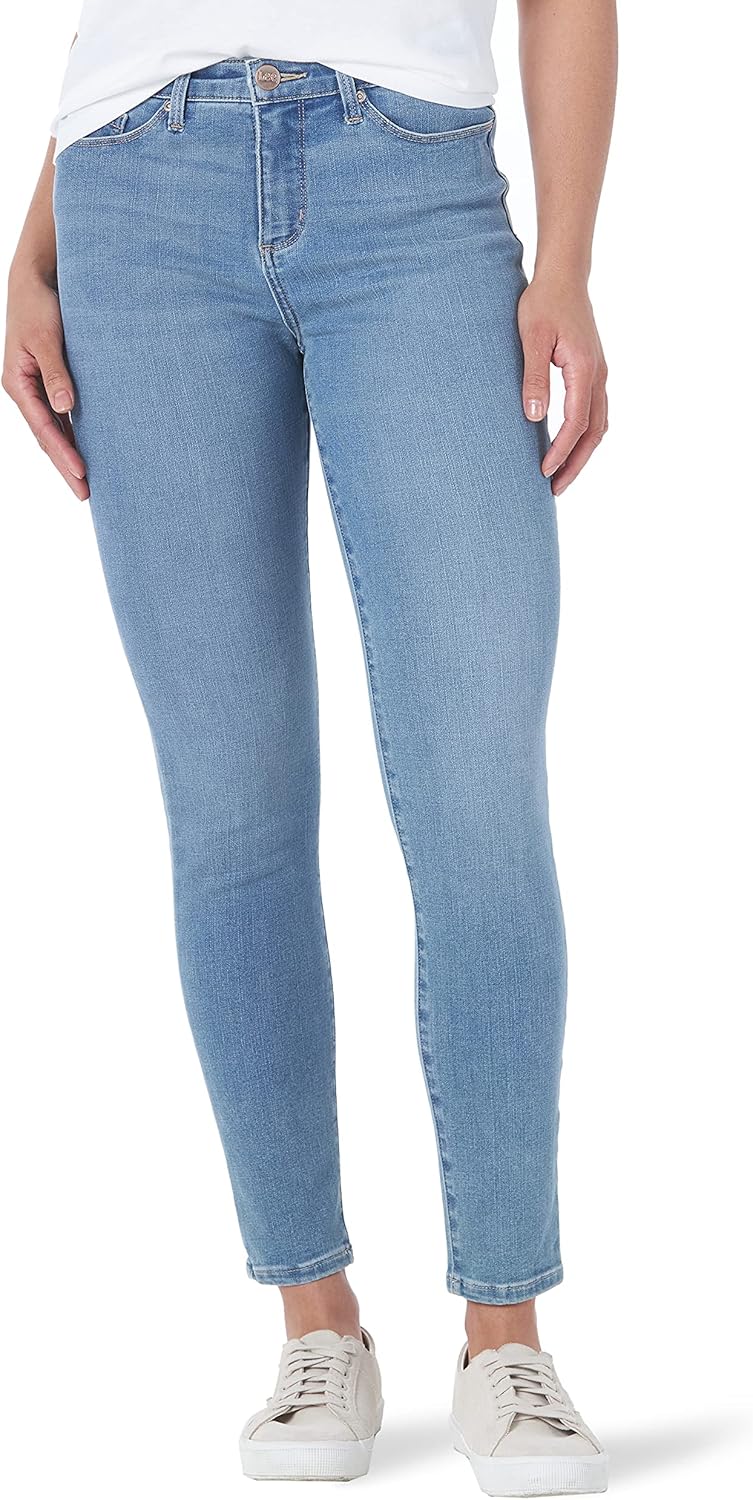 Lee Womens Sculpting Slim Fit Skinny Leg Jean for Every Occasion