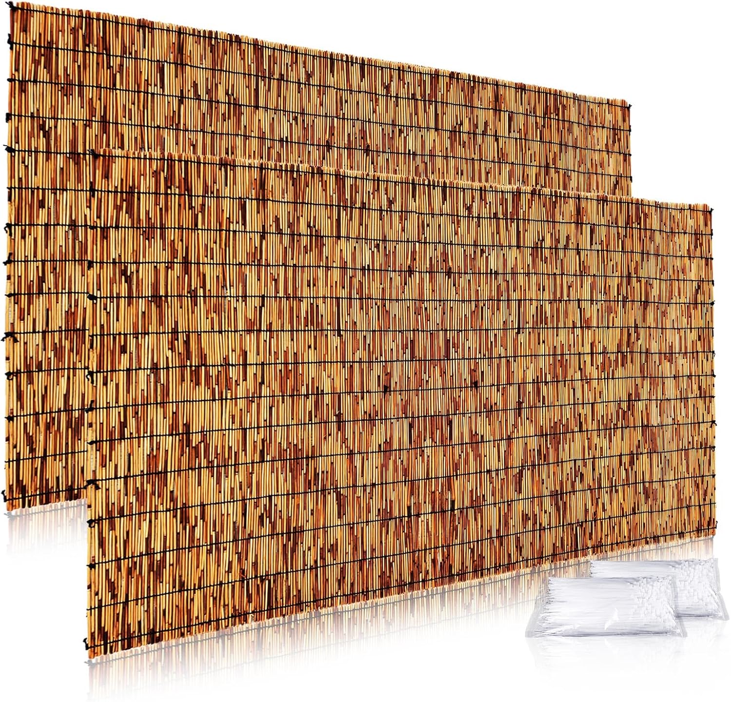 Reed Fencing Rolls for Patio Privacy Screen and Garden Use