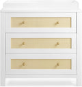 Simmons Kids Theo 3 Drawer Dresser with Changing Top - Safe Storage
