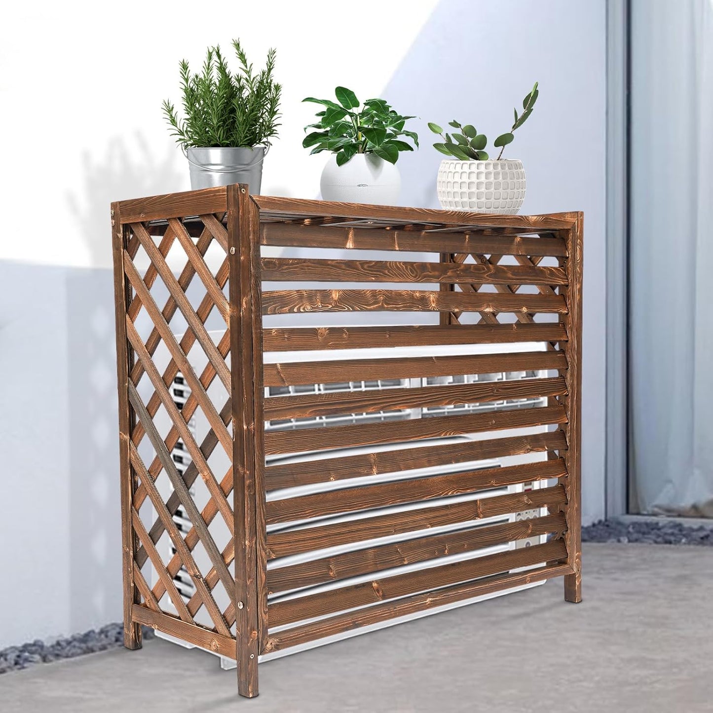 BANEBONE Outdoor AC Unit Privacy Panel - Hide in Style!