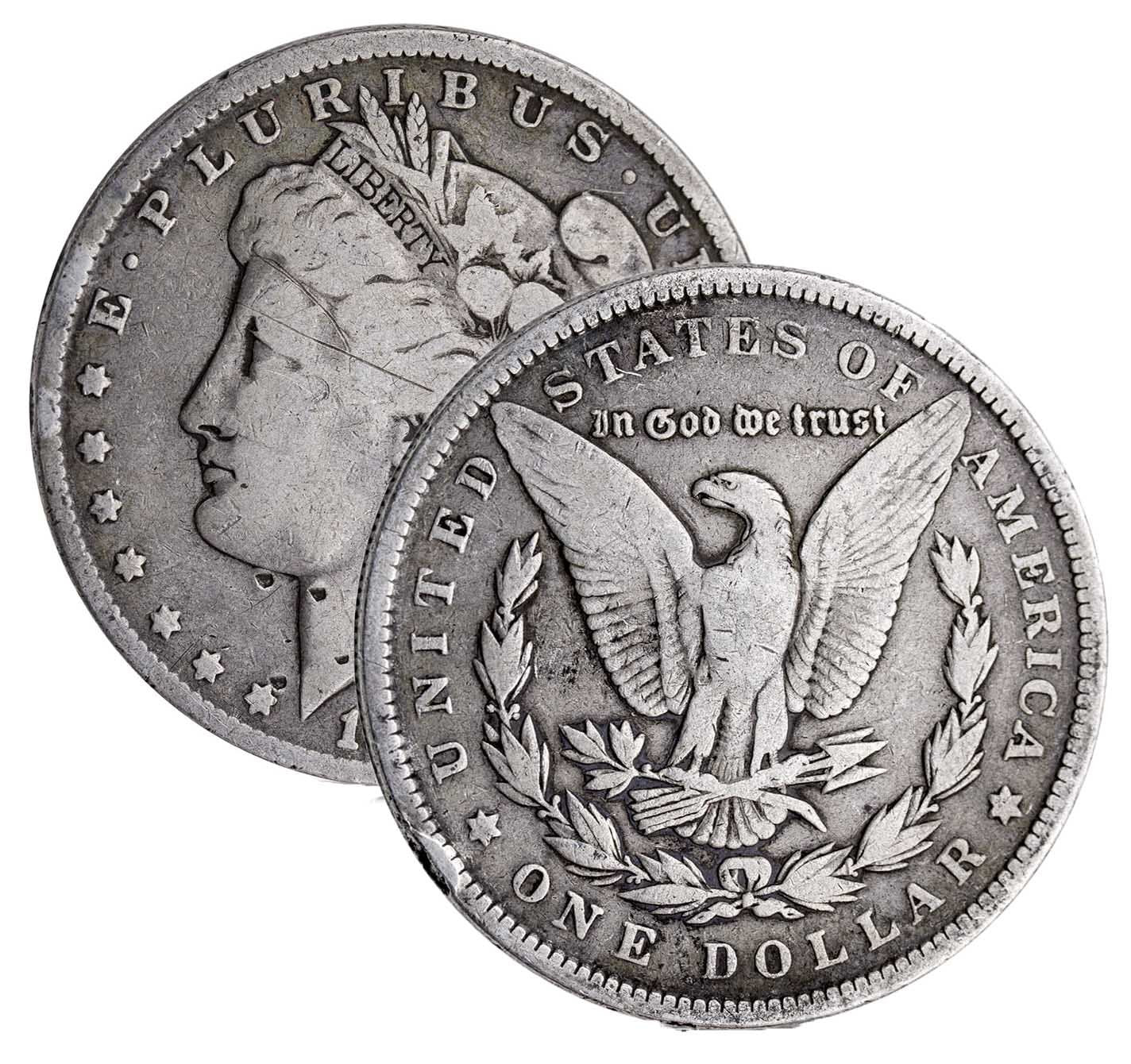 Morgan Silver Dollar 1921 and Earlier Circulated Coin Review