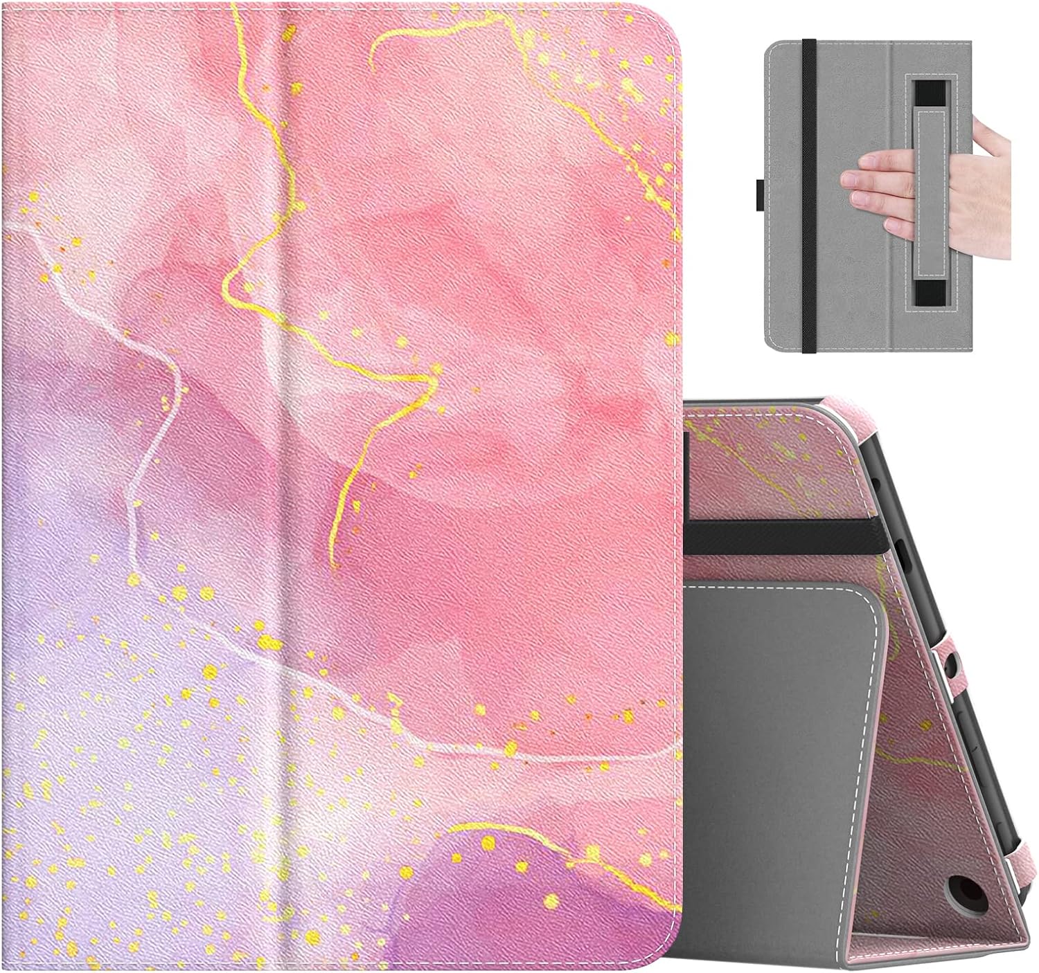 MoKo Case for Kindle Fire HD 8 & 8 Plus - Slim Folding Stand