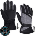 Review Insulated Waterproof Kids Ski Gloves