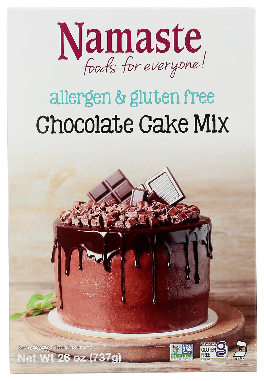 Gluten-Free Chocolate Cake Mix - Allergen-Free 26-Ounce Boxes