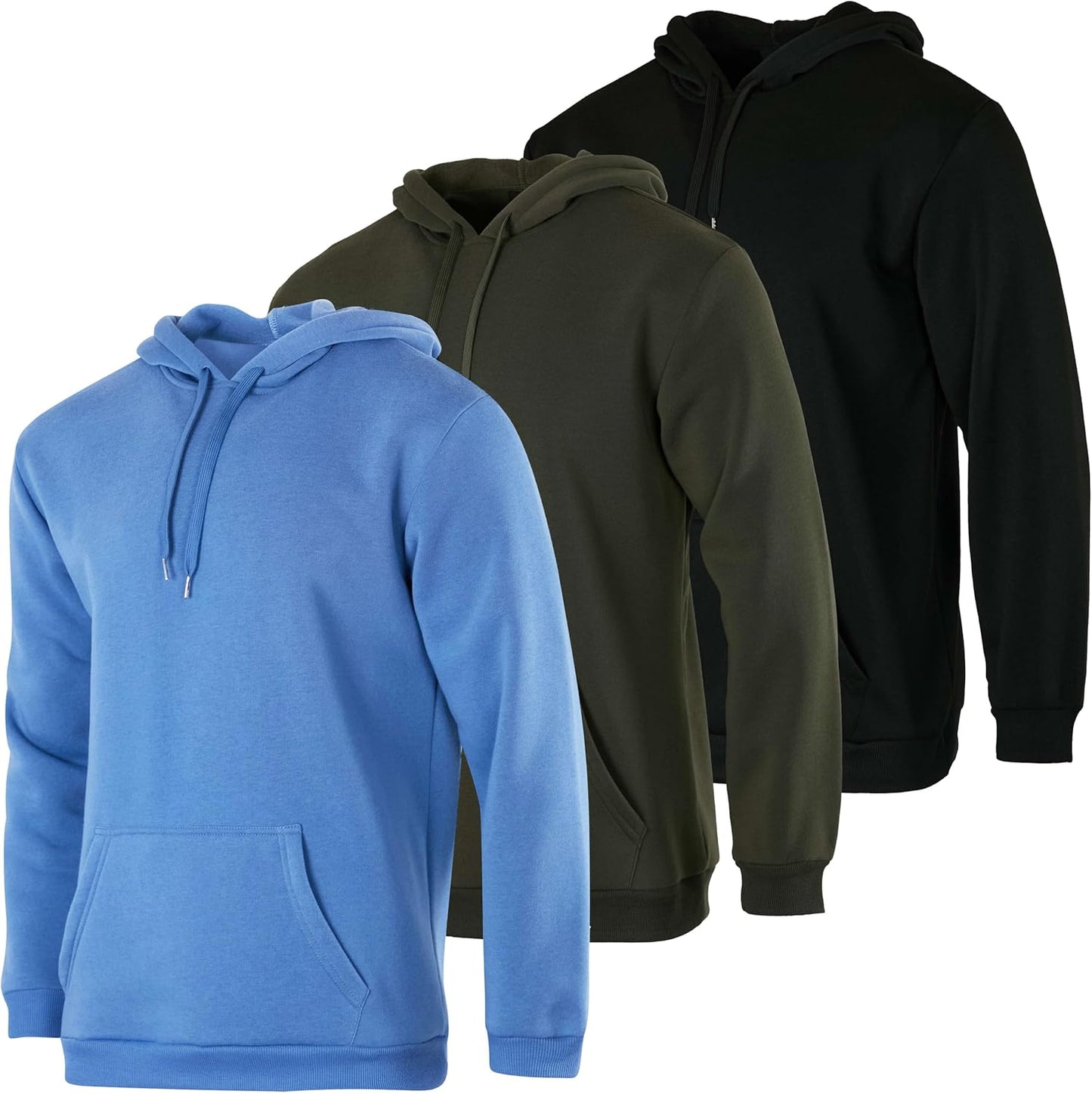 Men's Fleece Pullover Hoodie - Perfect for Outdoor Activities