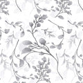 Gray Floral Peel and Stick Wallpaper for Elegant Home Decor
