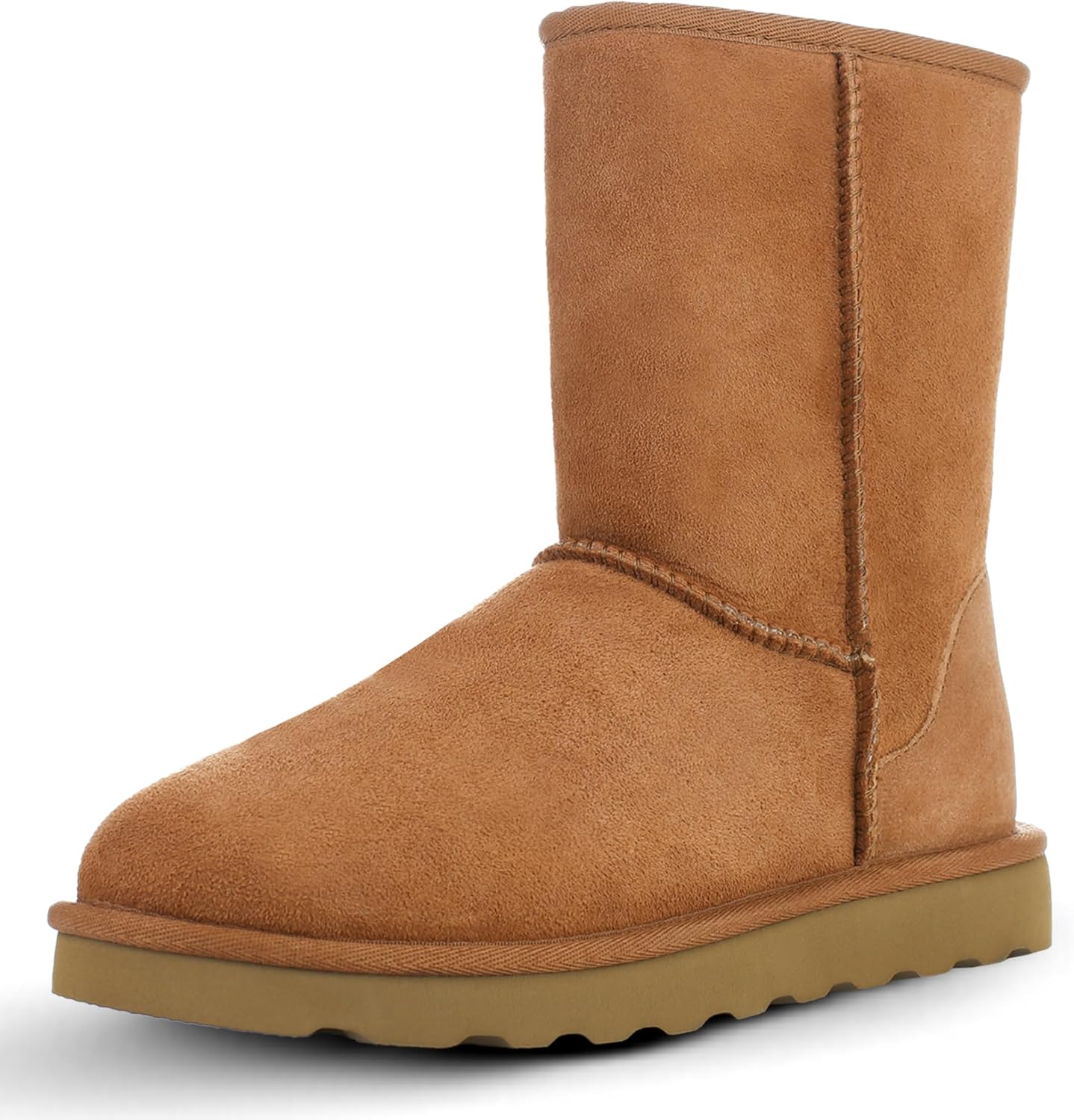 WaySoft Genuine Australia Mid Calf Sheepskin Winter Boots for Women