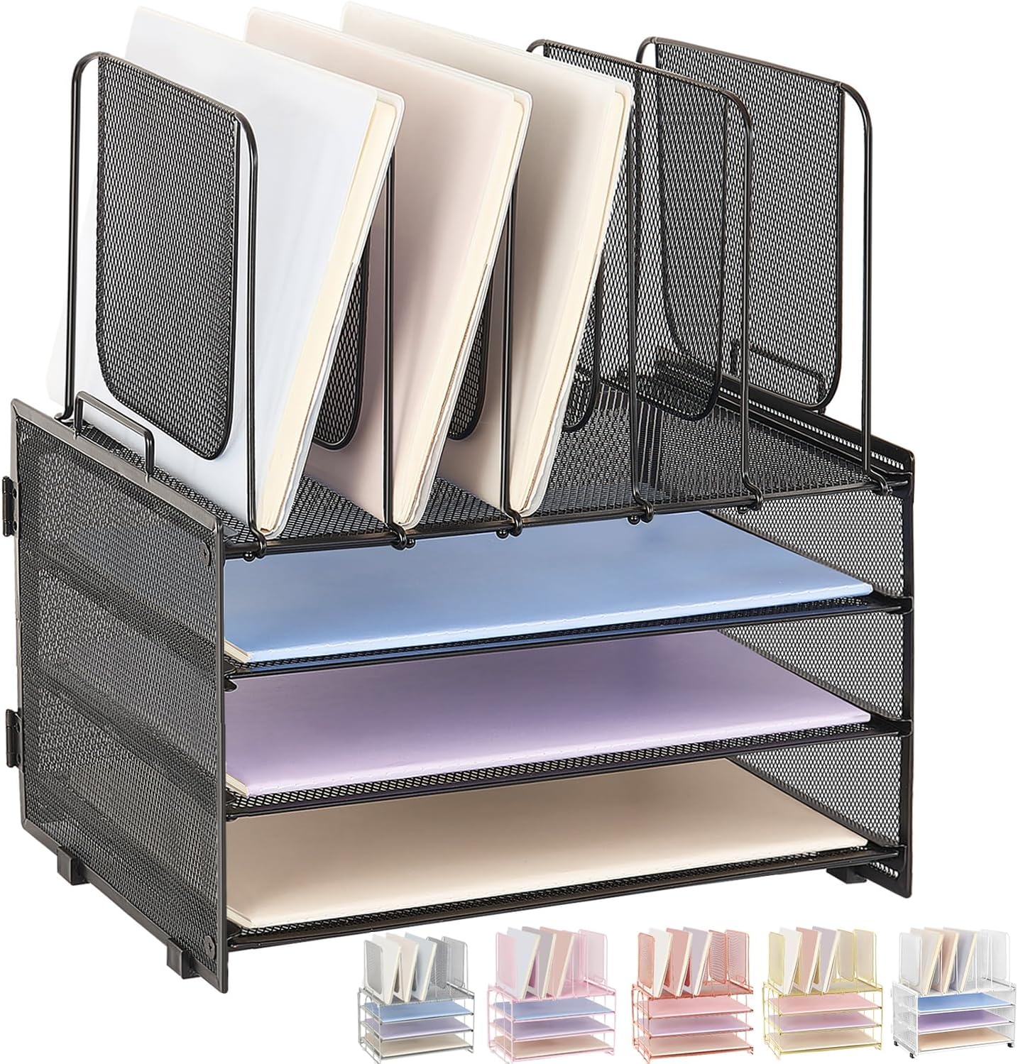 Space-Saving Desk Organizer Set - LEKETREE