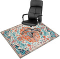 Office Chair Mat for Hardwood Floor 48x60 in - Stylish Protective Rug