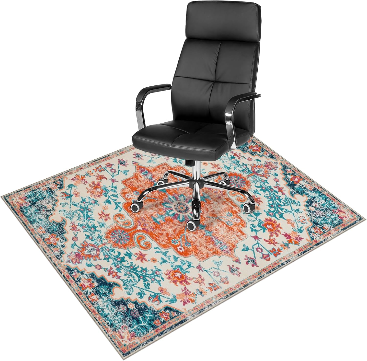 Anidaroel 48x60 Office Chair Mat for Hardwood Floors and More