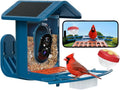 Smart Bird Feeder with Camera - AI Identification & 2K Live View